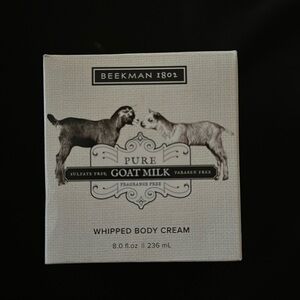 Beekman 1802 sulfate free paraben free whipped body cream